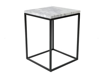 Marble Power Side Table